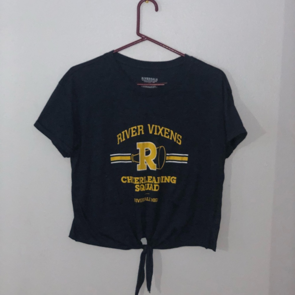 Riverdale dark blue, yellow and white shirt
